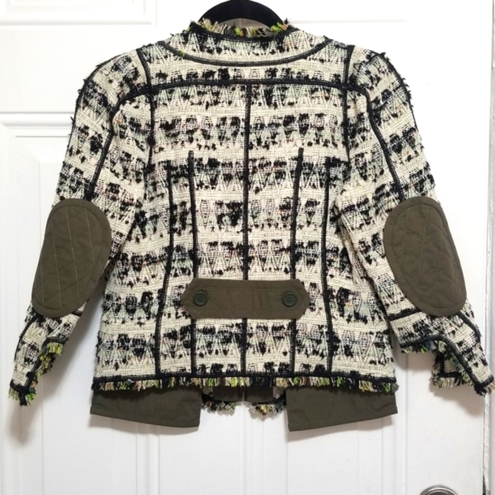 🆕️ Louis Vuitton Tweed Cropped Jacket Runway 2010. Size: 34 IT 0 US. - Picture 8 of 17